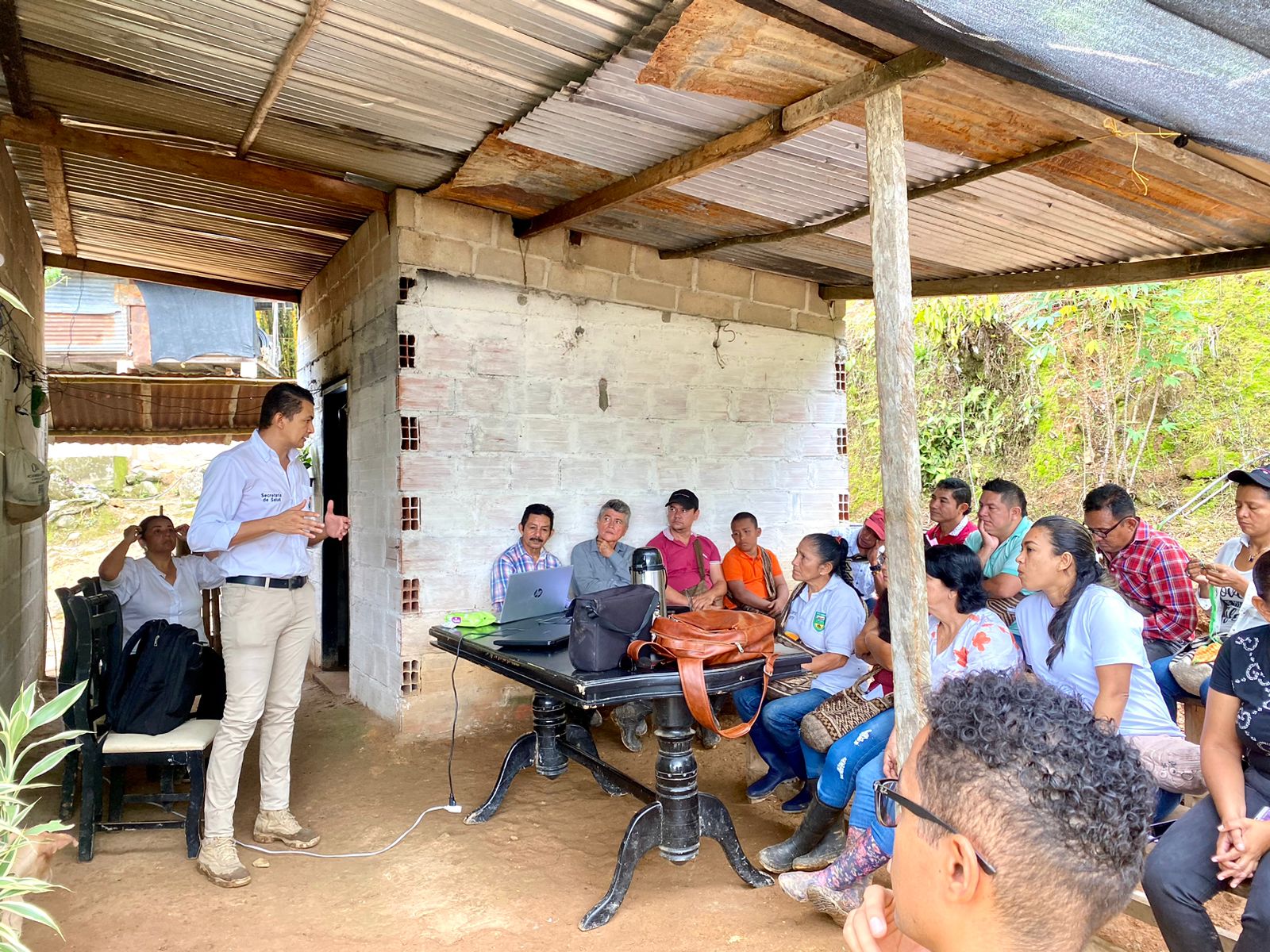 Secretaría Local de Salud y su lucha frontal contra el leishmaniasis y chagas en caficultores de Tierra Nueva