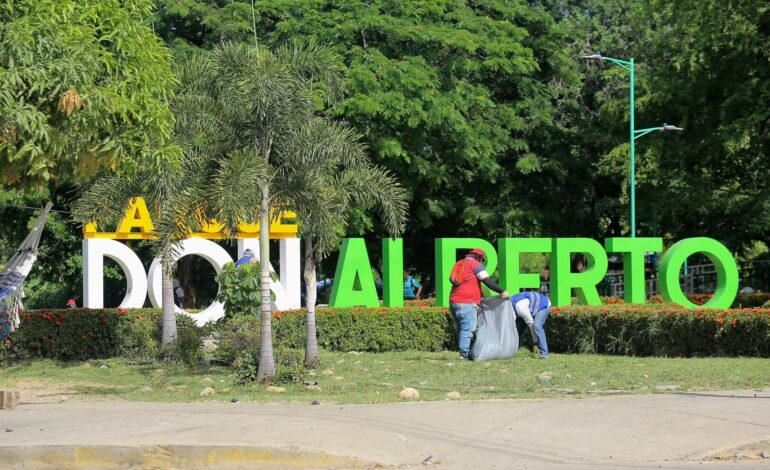 Primera Jornada Integral Socioambiental de la Alcaldía de Valledupar contó con gran acogida en Don Alberto