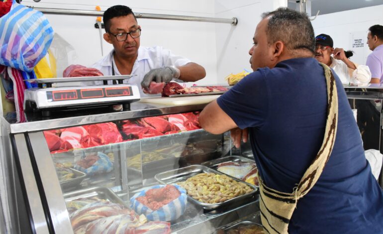 Secretaría Local de Salud garantiza cumplimiento de normas de higiene y salubridad en pabellón de Carnes del Mercado Público