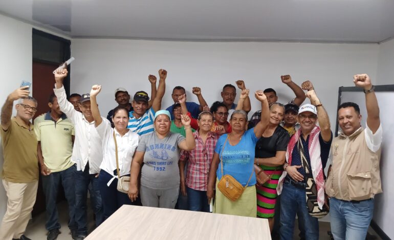 Familias restituidas de El Copey reciben capacitación agroproductiva y de asociatividad