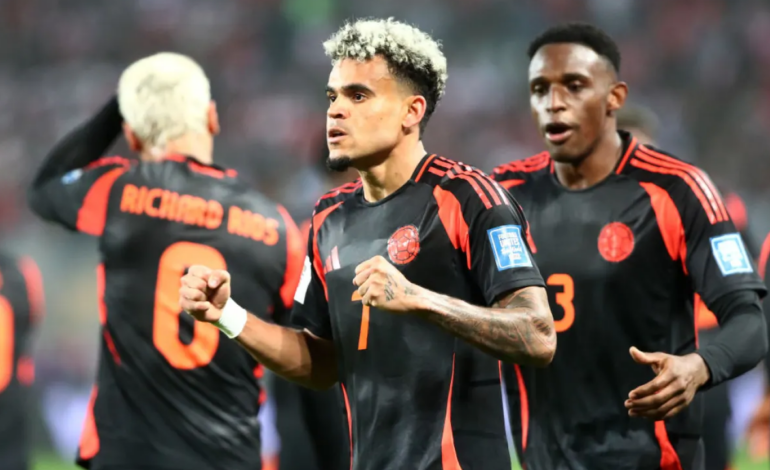 Colombia salvó un punto ante Perú en las Eliminatorias