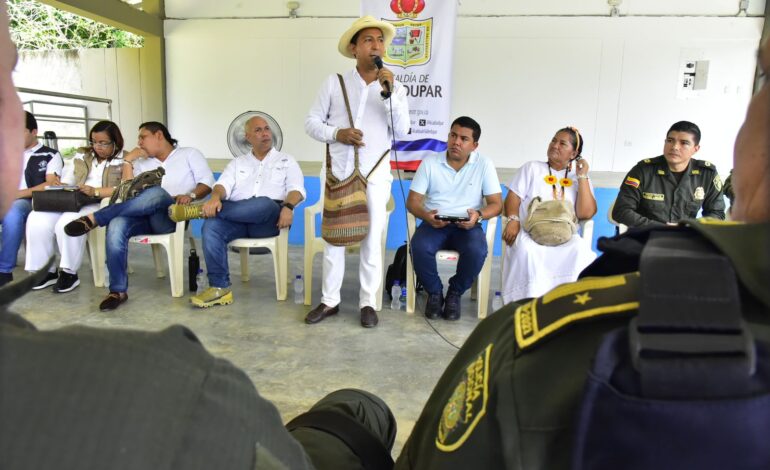 Alcalde Ernesto Orozco lideró mesa de seguridad en corregimientos del norte