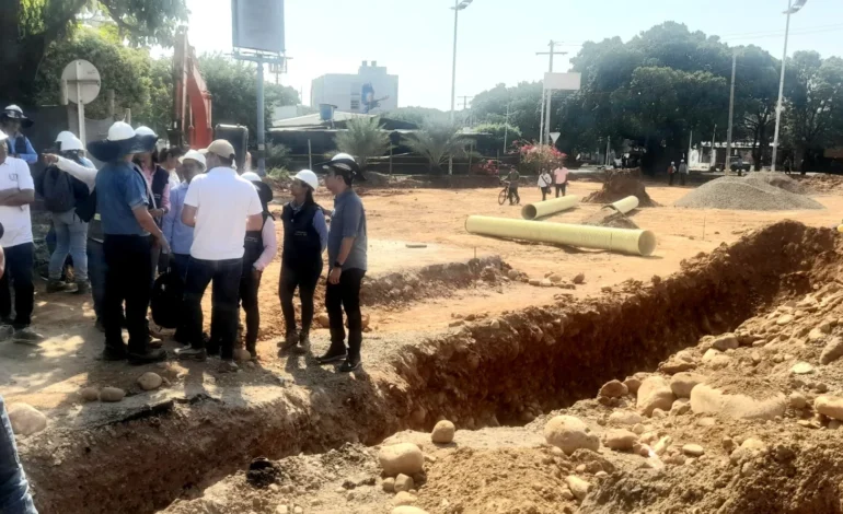 Emdupar y SIVA coordinan reposición de redes húmedas entre glorietas María Mulata y Los Gallos