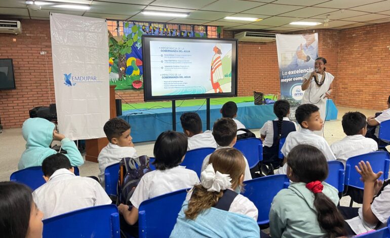 Emdupar promueve proceso de formación ambiental