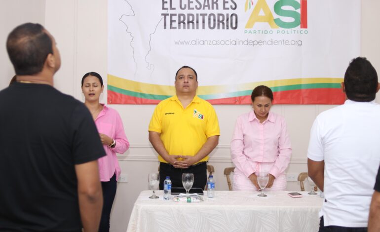Partido ASI tiene nuevo vocero departamental en el Cesar