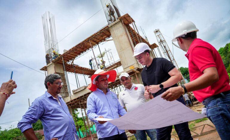 Curumaní sigue avanzando con obras que garantizan agua potable para todos