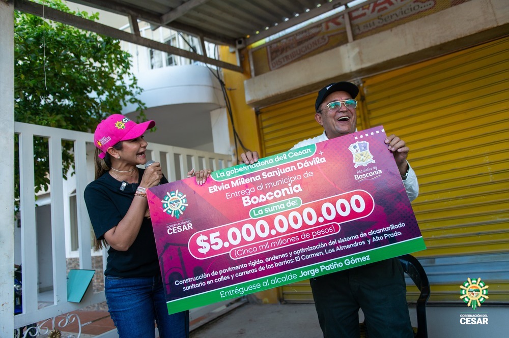 Con inversión de 11 mil millones de pesos, Gobernación del Cesar intervendrá vías de Bosconia, Tamalameque, y el corregimiento Simaña