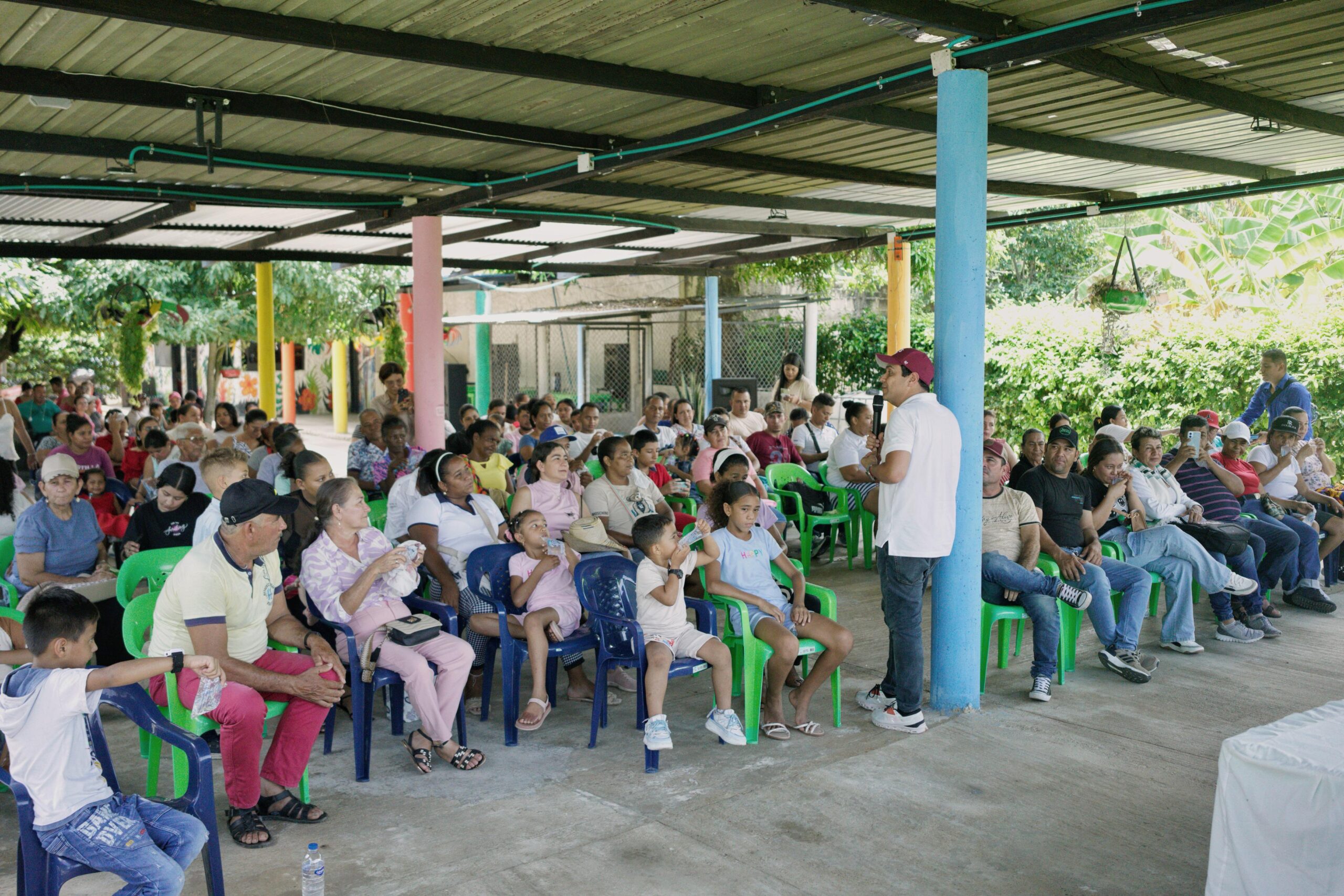 Carlos Felipe Quintero recorrió el sur del Cesar