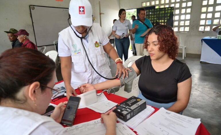 Villa Germania recibió oferta institucional integral por parte de la Alcaldía de Valledupar