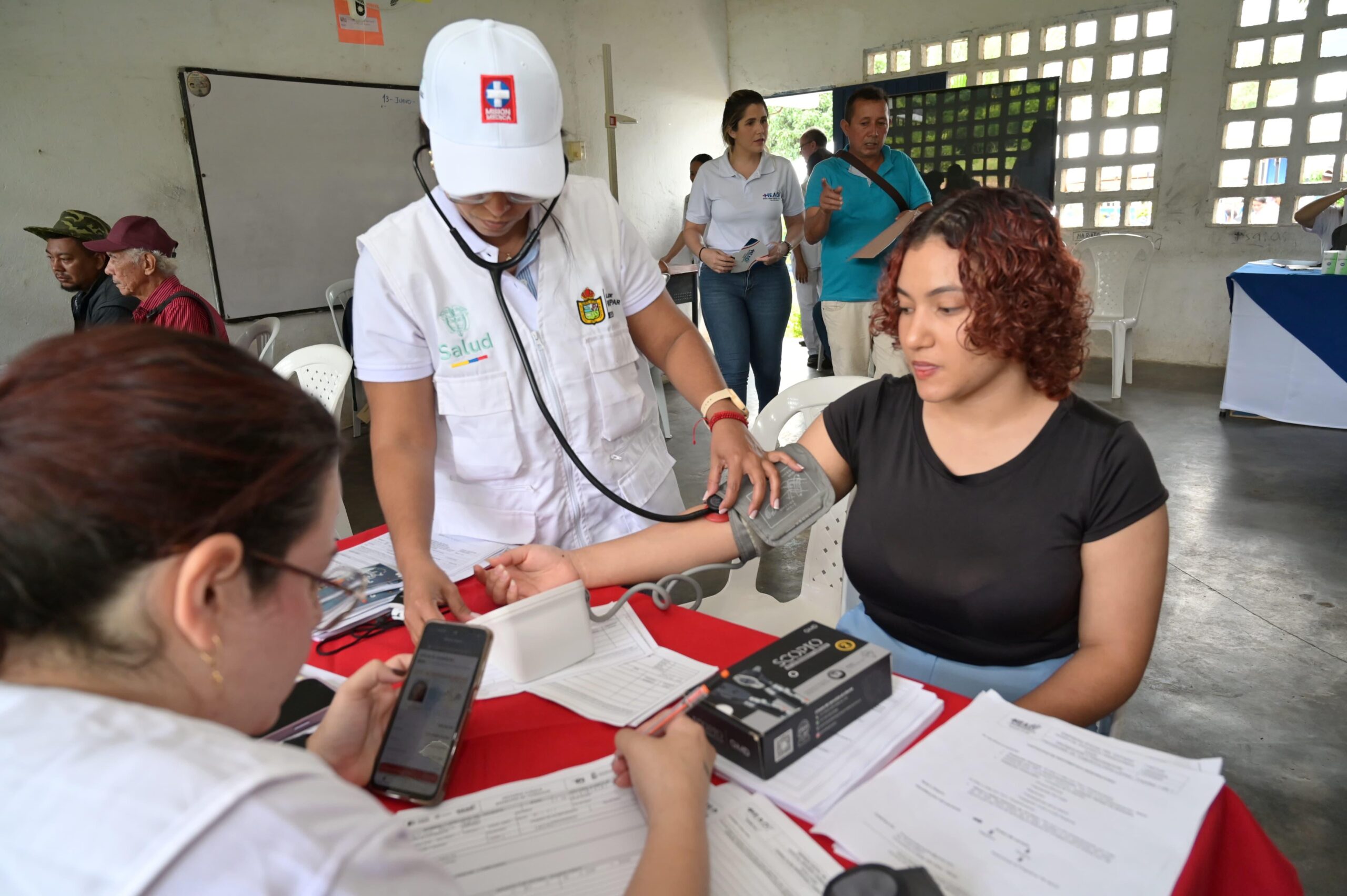 Villa Germania recibió oferta institucional integral por parte de la Alcaldía de Valledupar