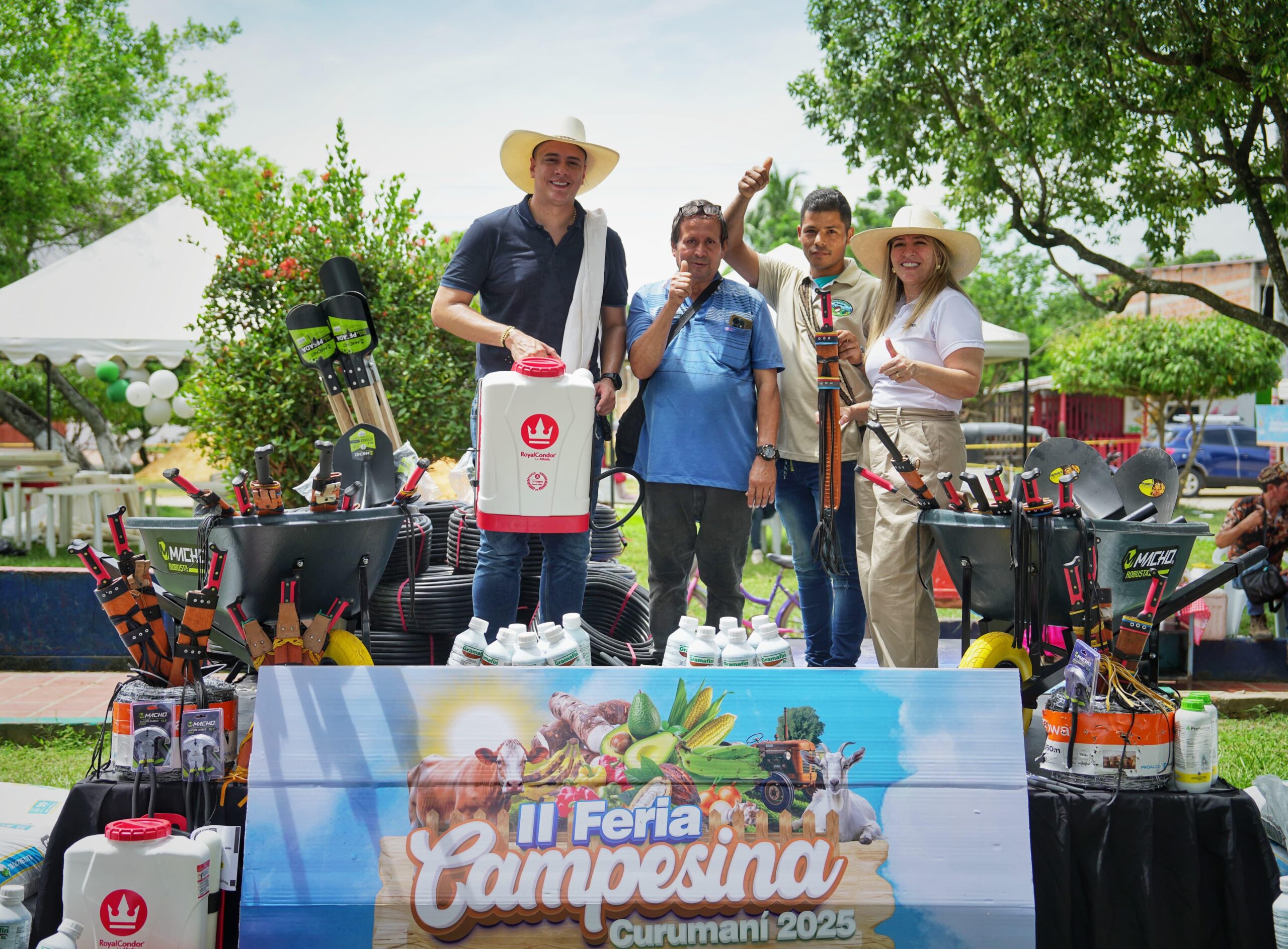 En Curumaní se realizó Segunda Feria Campesina y de Servicios Institucionales