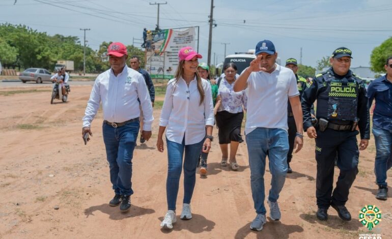 Pavimento y desarrollo: 10.000 millones para Chimichagua y La Loma, El Paso