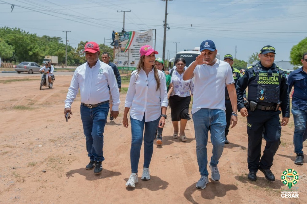 Pavimento y desarrollo: 10.000 millones para Chimichagua y La Loma, El Paso