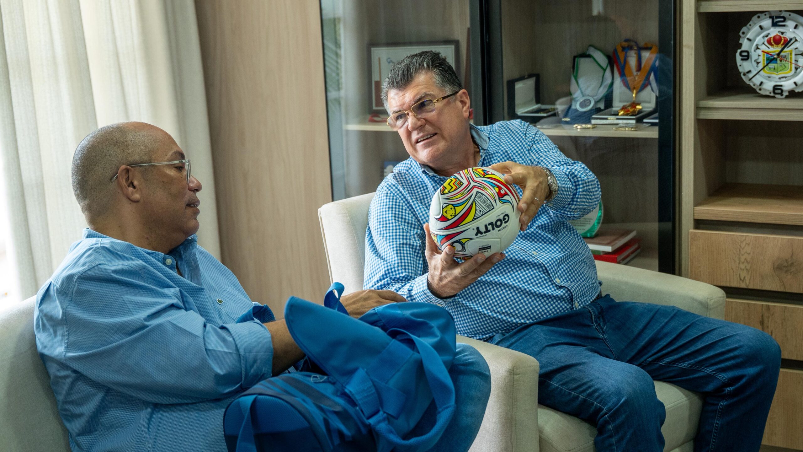 Gobierno municipal y Dimayor destacan impacto económico y cultural del fútbol en Valledupar