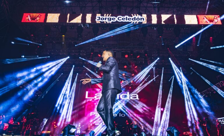 Jorge Celedón, el más coreado en el Festival Vallenato al Parque en Bogotá
