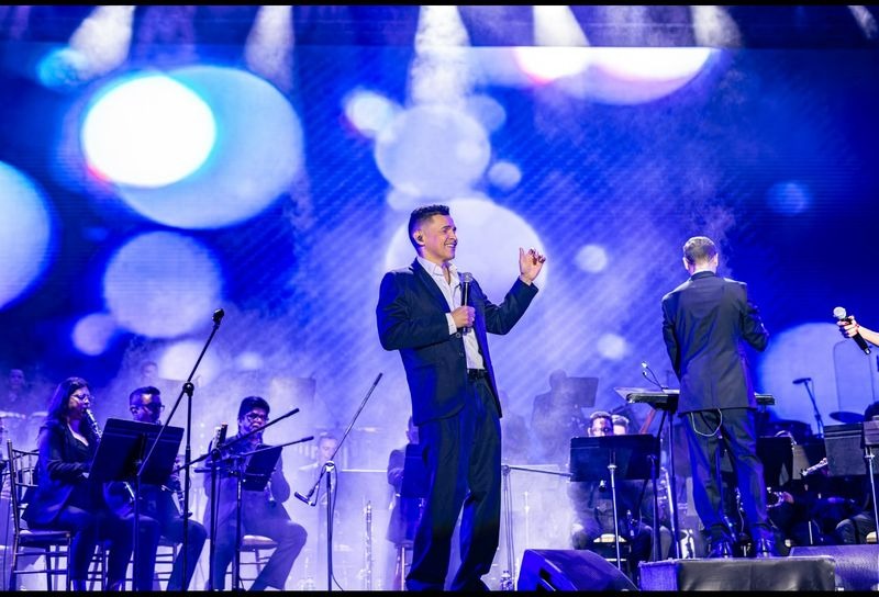 Así fue el concierto sinfónico de Jorge Celedón en Pereira
