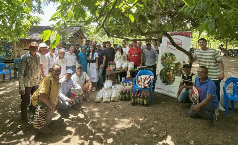 Proyecto Cultivando Futuros con Drummond fortalece las actividades productivas de 150 familias del Cesar
