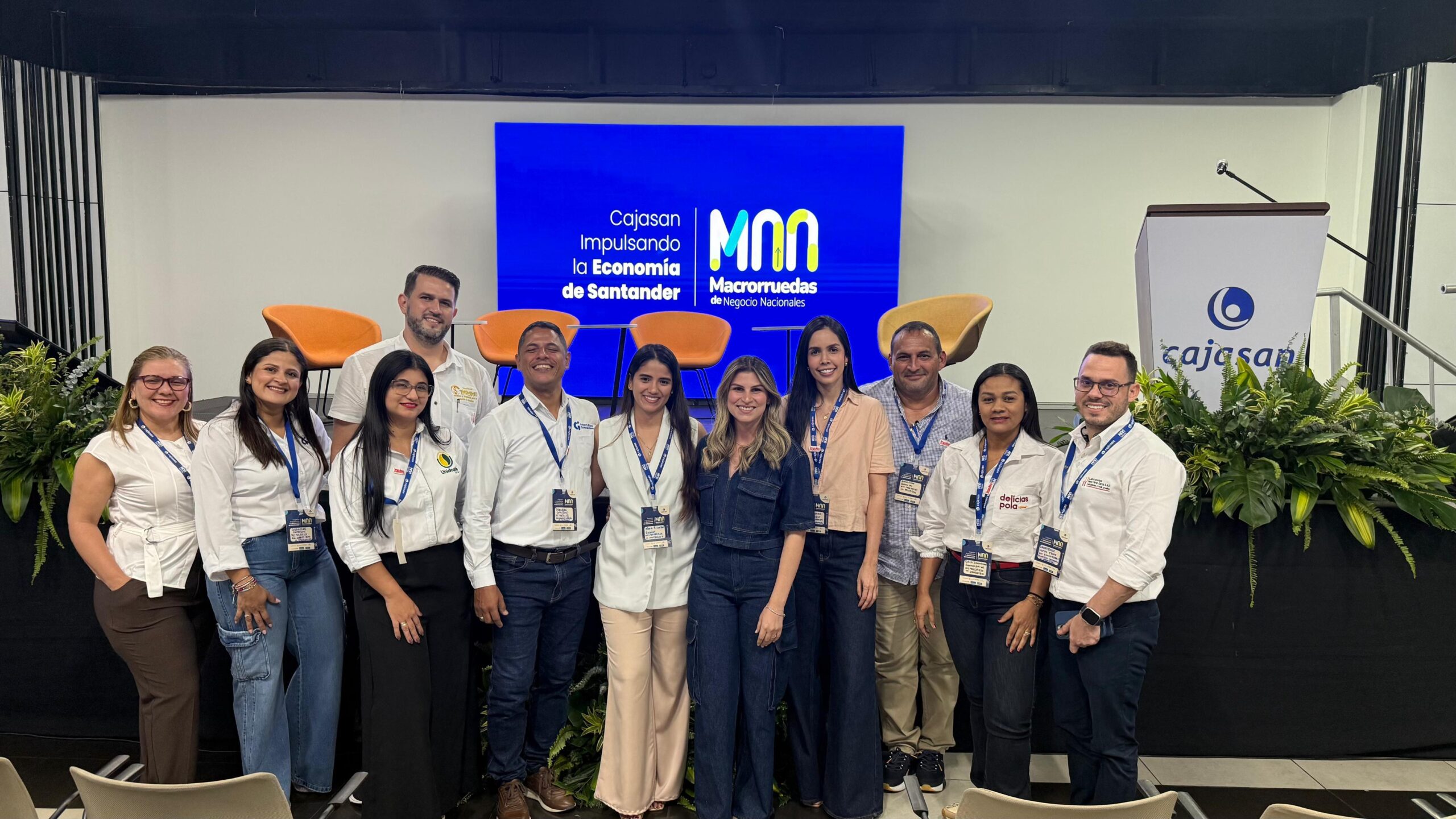 Comfacesar llevó a las empresas participantes de ‘Impulso Empresarial a la macrorrueda de negocios en Bucaramanga