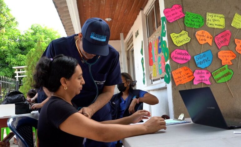 ESE Rosario Pumarejo de López lleva servicios de salud especializada a comunidades rurales de Valledupar