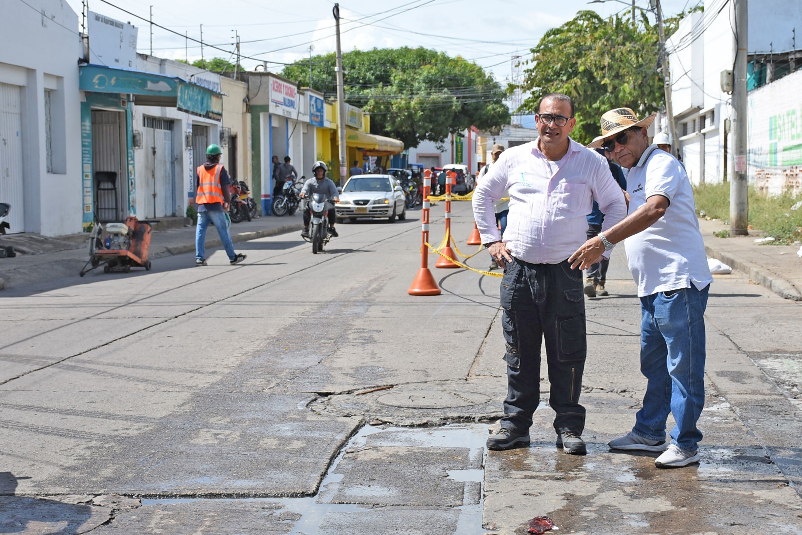 Emdupar inicia reposición de alcantarillado sanitario en el sector del ‘Boliche’