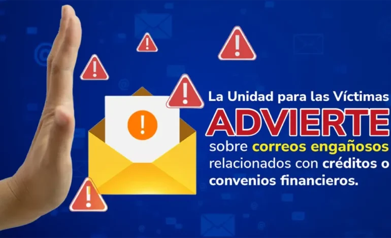 Alerta institucional sobre posibles correos electrónicos fraudulentos