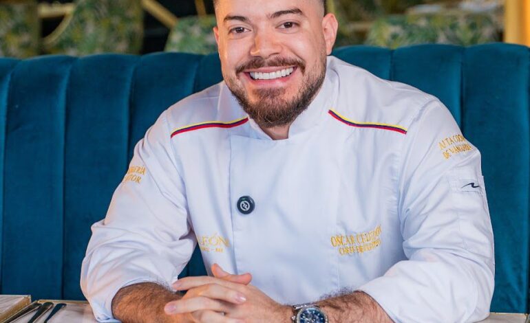 Óscar Celedón, de Galeón 2.23, nominado a premios nacionales de gastronomía